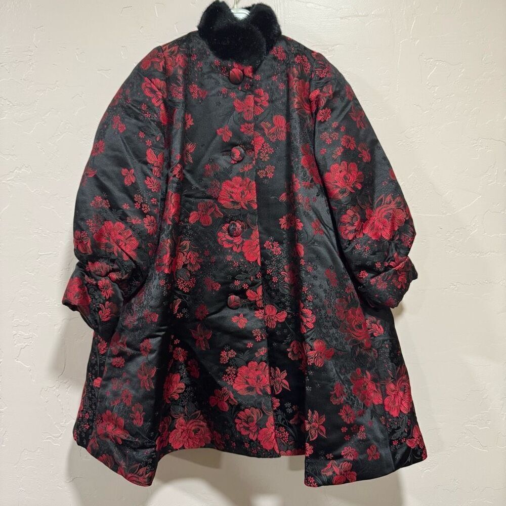 Red and Black Rose Jacket & Dress by Bed of Roses Druh Farrell Canada